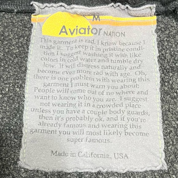 Aviator Nation Glider Black & White Color Block Joggers Women’s Medium - Picture 13 of 16